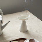 Suet Jade Ceramic Incense Holder