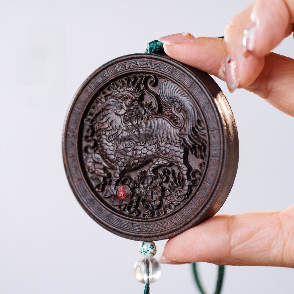 Handcrafted Natural Incense Pendant for Car & Waist