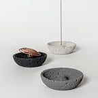 Simple Cement Incense Tray for Home Modern Decor