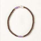 Modern Chinese Style Dual-Loop Incense Bead Wristband Series
