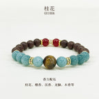 Natural Ingredients Osmanthus Beads Bracelet Mind Refreshing