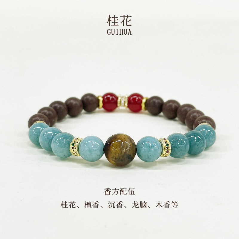 Natural Ingredients Osmanthus Beads Bracelet Mind Refreshing