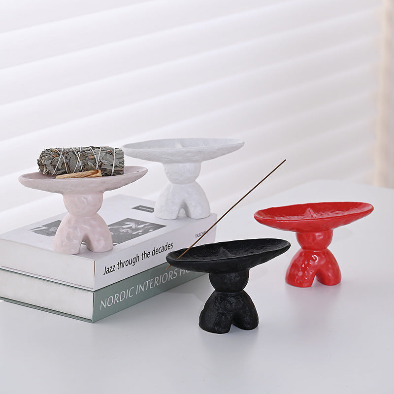 Minimalist Wabi Sabi Incense Holder Multi-Functional Art Deco.