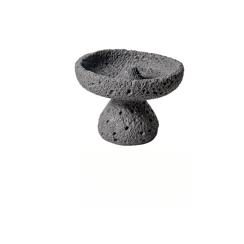 Simple Nordic Style Cement Incense Holder Tray