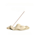Simple Nordic Style Cement Sculpture Incense Holder