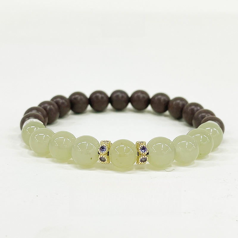 Natural Traditional Chinese Herbs Ancient Crafted Goose Pear Scented Bead Bracelet