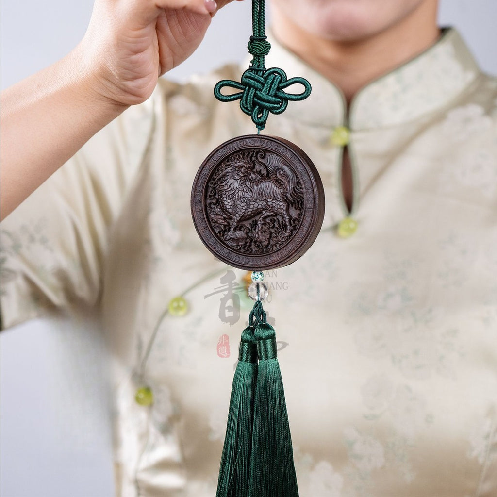 Handcrafted Natural Incense Pendant for Car & Waist