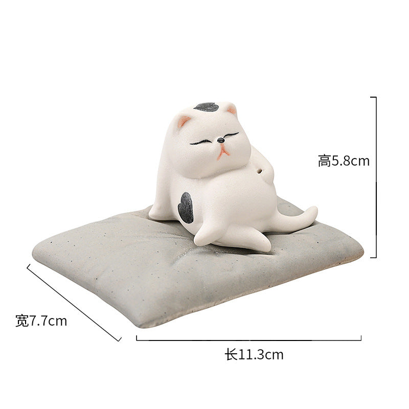 Minimalist Wabi Sabi Incense Holder Multi-Functional Art Deco.